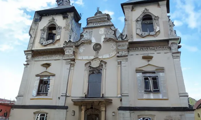 Kostel svatého Václava (Děčín V-Rozbělesy) – autumn