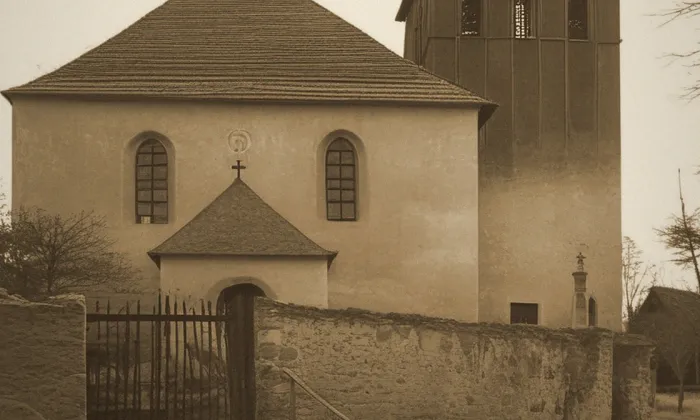 Kostel svatého Václava (Dobřeň) – historical