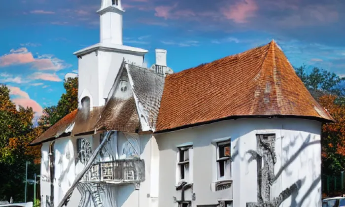kostel svatého Václava (Dolní Dubňany) – autumn