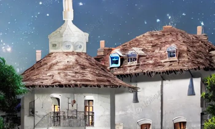 kostel svatého Václava (Dolní Dubňany) – noc