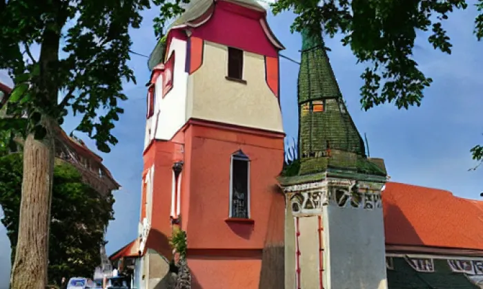 kostel svatého Václava (Dráchov) – autumn