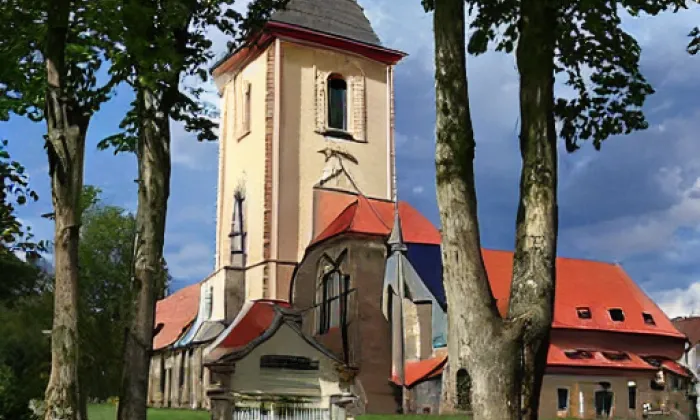 kostel svatého Václava (Dráchov) – spring