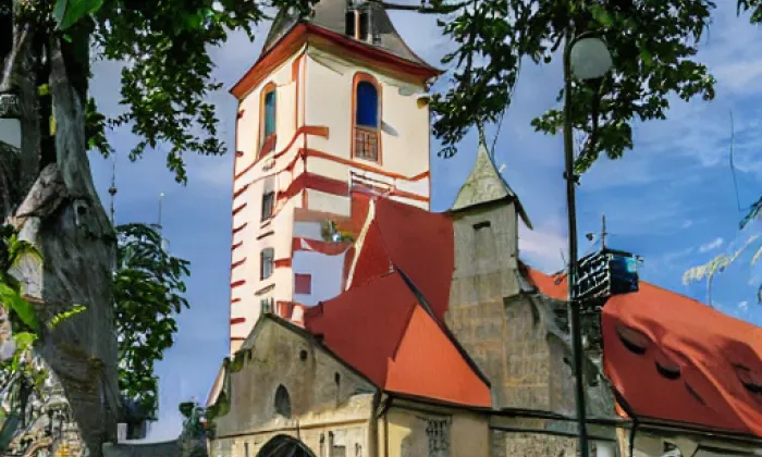 kostel svatého Václava (Dráchov) – summer