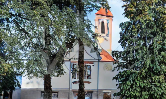 kostel svatého Václava (Hrbokov) – autumn