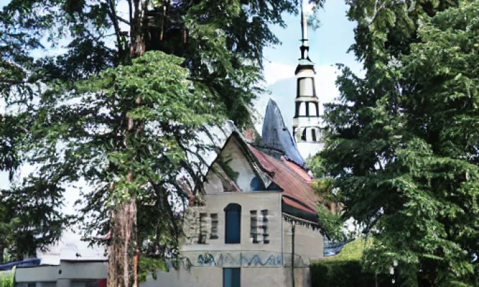 kostel svatého Václava (Hrbokov) – winter