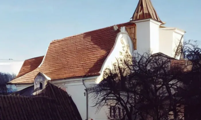 Kostel svatého Václava (Křešín) – podzim