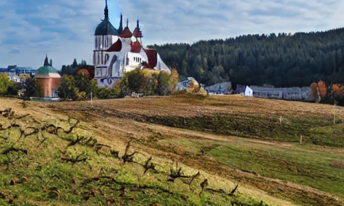 Kostel svatého Václava (Kalek) – zima