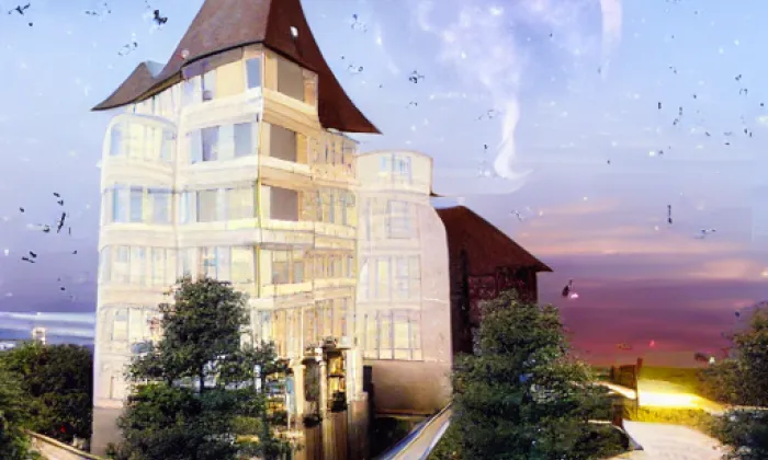 Kostel svatého Václava (Kostelní Myslová) – noc