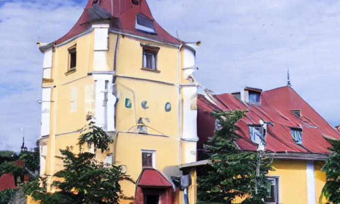 Kostel svatého Václava (Kostelní Myslová) – jaro