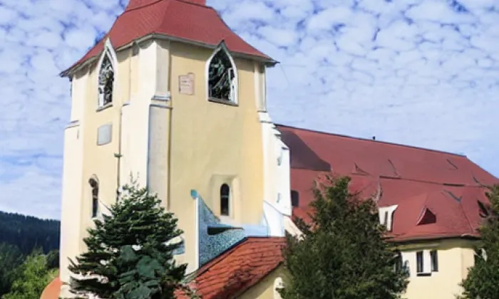 Kostel svatého Václava (Kostelní Myslová) – zima