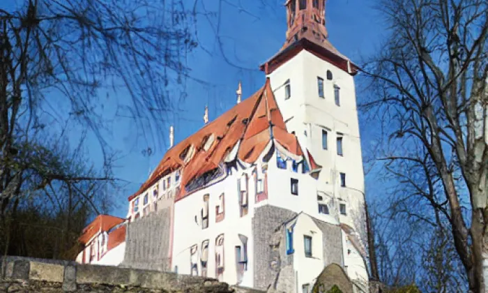 Kostel svatého Václava (Kydliny) – podzim