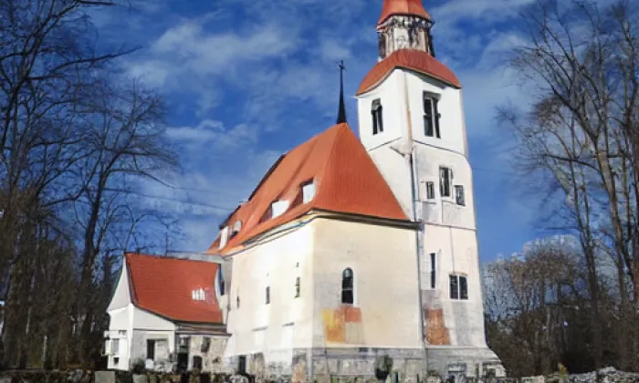 Kostel svatého Václava (Kydliny) – léto