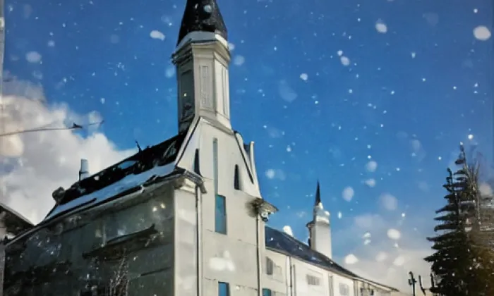 kostel svatého Václava (Letovice) – winter
