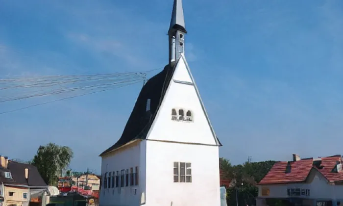 Kostel svatého Václava (Lomnice nad Lužnicí) – akvarel