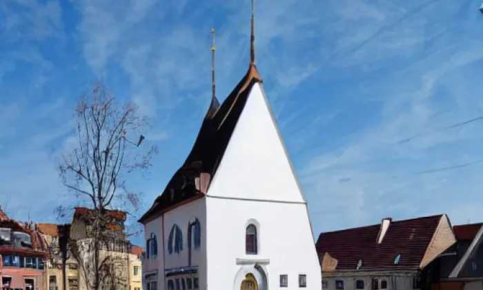Kostel svatého Václava (Lomnice nad Lužnicí) – autumn