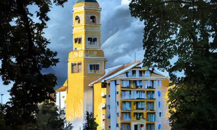 Kostel svatého Václava (Mníšek pod Brdy) – autumn