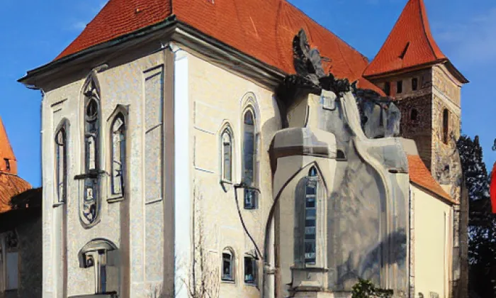 Kostel svatého Václava (Nemotice) – zima