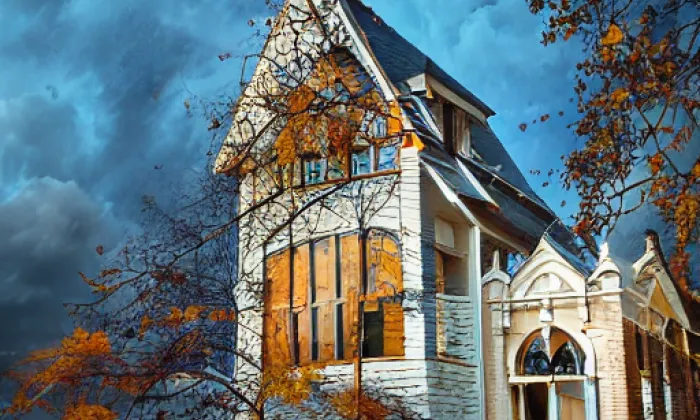 kostel svatého Václava (Obřany) – autumn