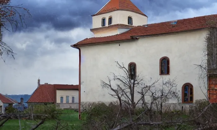 kostel svatého Václava (Ohnišťany) – autumn