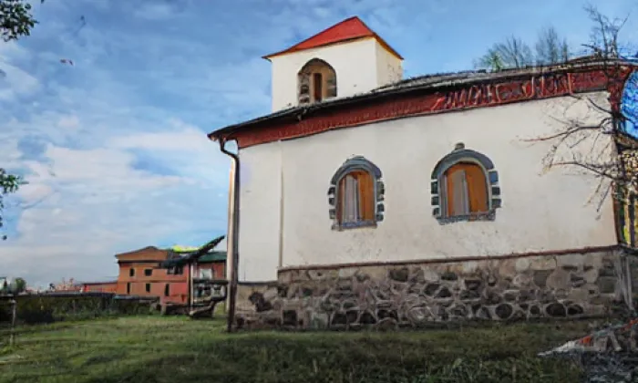 kostel svatého Václava (Ohnišťany) – winter