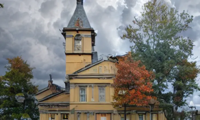 Kostel svatého Václava (Písek) – autumn