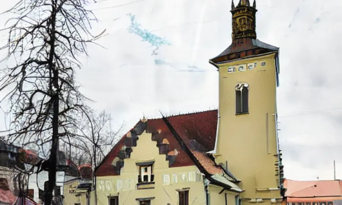 Kostel svatého Václava (Pečky) – autumn