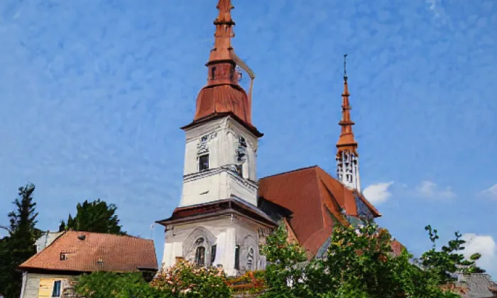 Kostel svatého Václava (Radíčeves) – autumn