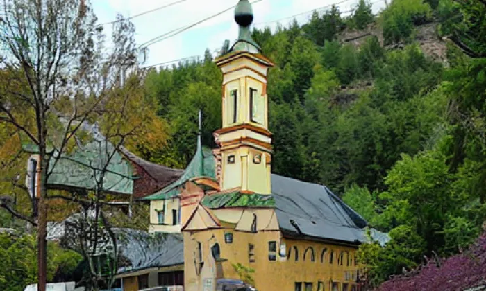 Kostel svatého Václava (Radošov) – zima