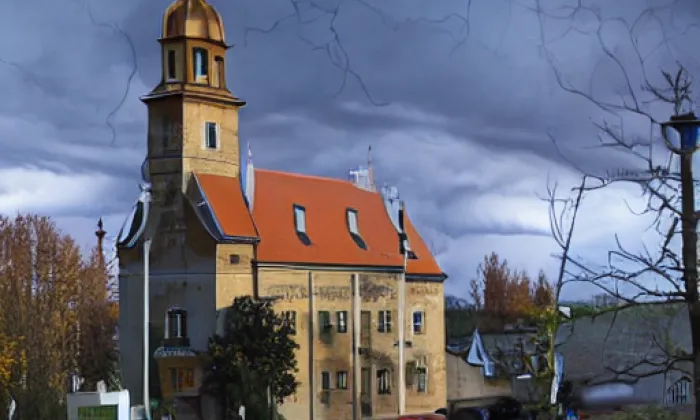 Kostel svatého Václava (Rozdělov) – podzim