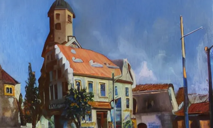 Kostel svatého Václava (Rozdělov) – léto