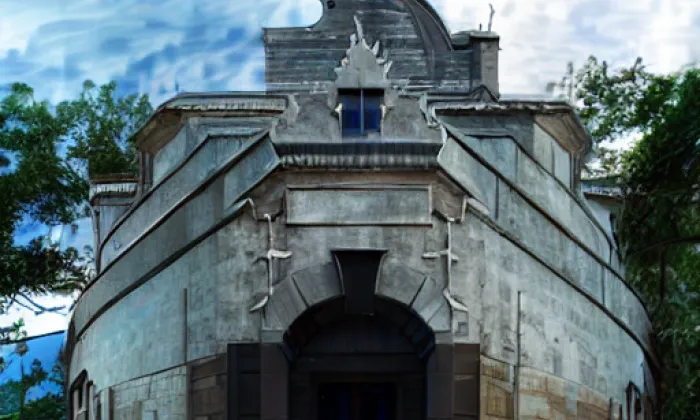 Kostel svatého Václava (Skály) – noc