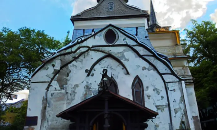 Kostel svatého Václava (Skály) – summer