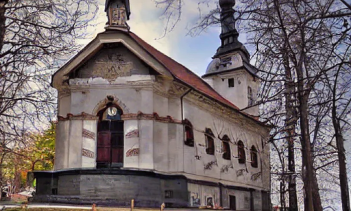 Kostel svatého Václava (Skorotice) – léto
