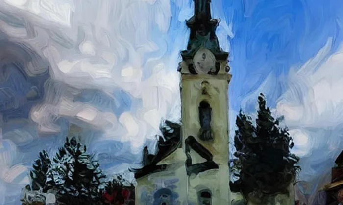 kostel svatého Václava (Stonařov) – spring