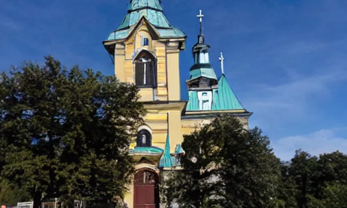 Kostel svatého Václava (Vysoká) – winter