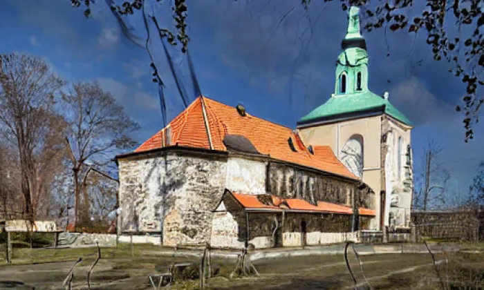 Kostel svatého Václava na Proseku – spring