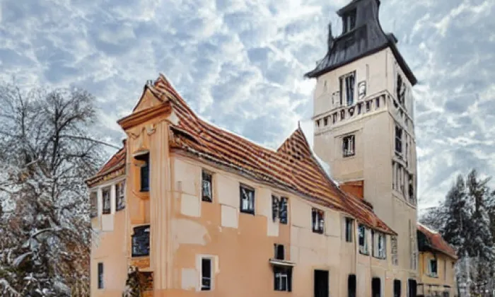 Kostel svatého Václava v Deštné u Dubé – autumn