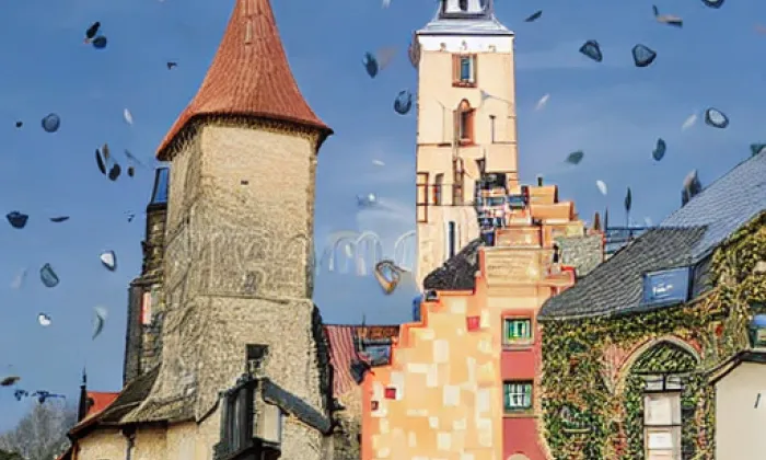 kostel svatého Václava v Nehvizdech – autumn