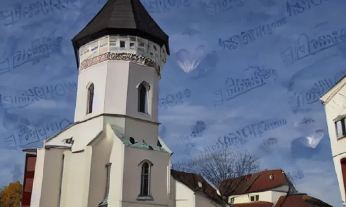 Kostel svatého Václava v Ostravě – autumn