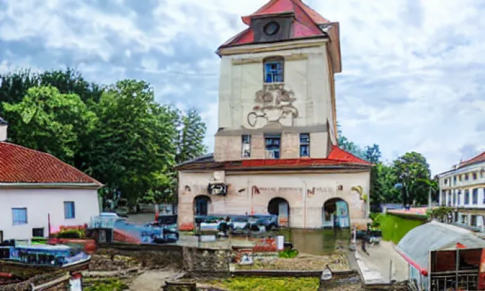 Kostel svatého Václava v Třebívlicích – winter