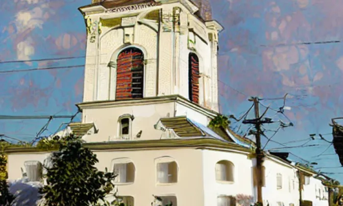 Kostel svatého Víta (České Libchavy) – léto