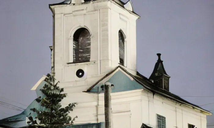 Kostel svatého Víta (České Libchavy) – zima