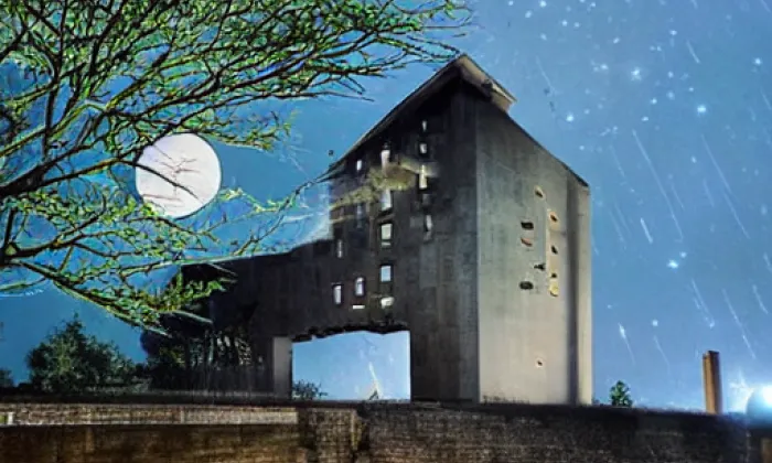 Kostel svatého Víta (Havlíčkova Borová) – noc