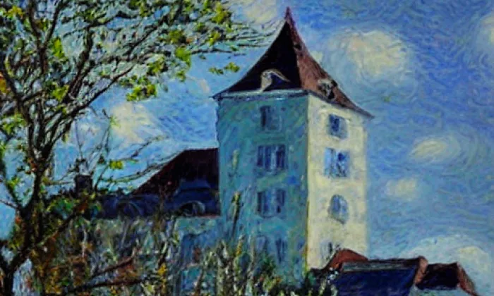 Kostel svatého Víta (Havlíčkova Borová) – jaro