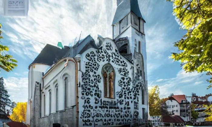 Kostel svatého Víta v Příchovicích – summer