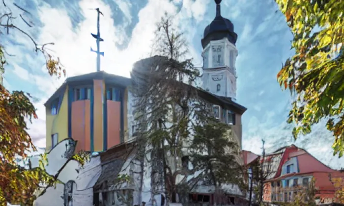 Kostel svatého Víta v Příchovicích – winter
