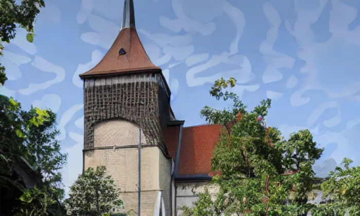 Kostel svatého Vavřince (Březina) – léto