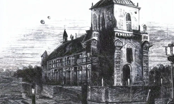 Kostel svatého Vavřince (Chlumec) – noc