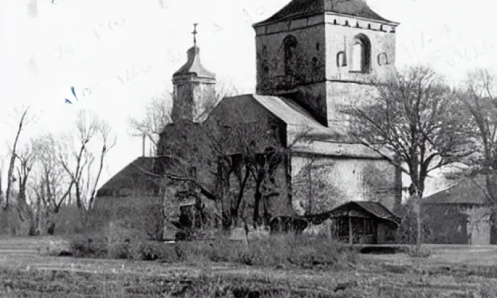 Kostel svatého Vavřince (Chlumec) – zima