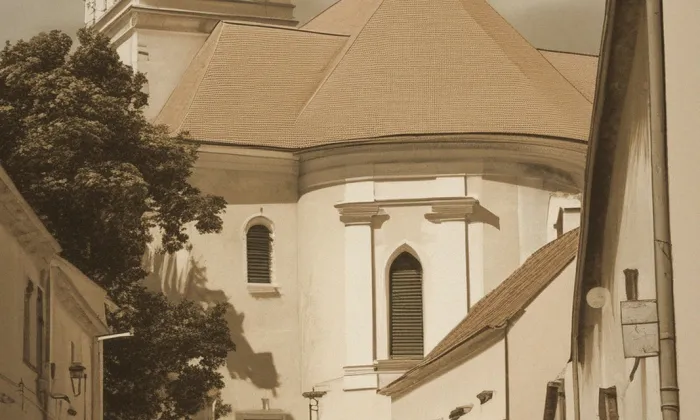 Kostel svatého Vavřince (Dačice I) – historical